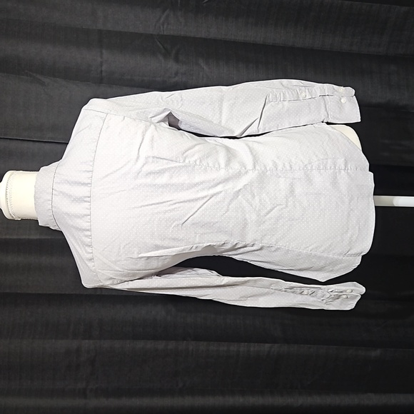 H&M mini Swiss dot long sleeve button up blouse - Picture 5 of 7